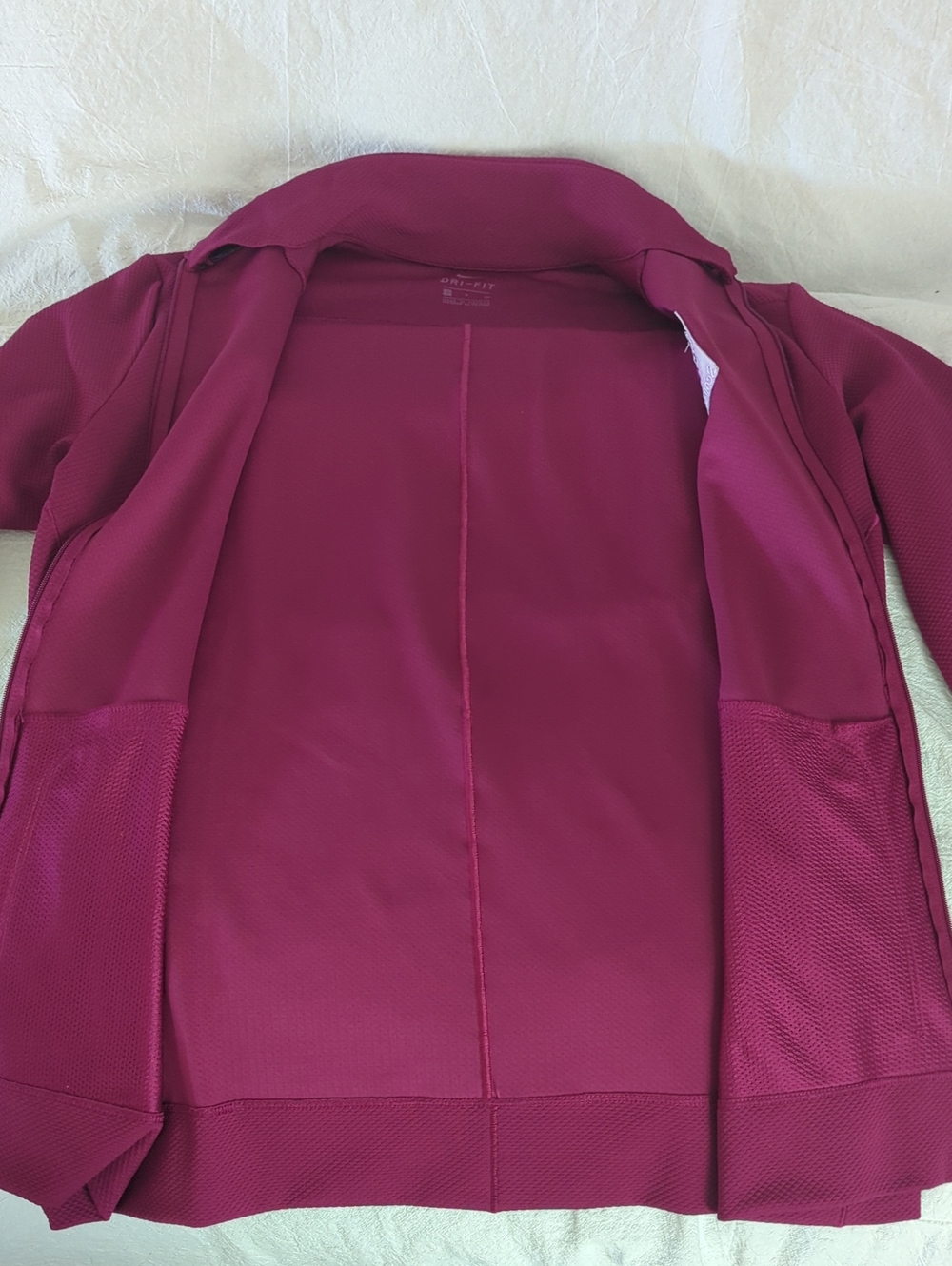 Nike Golf TPC Scottsdale Full Zip Jacket Burgundy Small Home of WM Phoenix Open - Picture 9 of 11